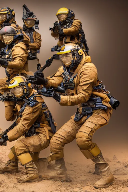 Image similar to ukranian infantry is fighting on mars, dslr, 5 0 mm, f / 2. 8, studio lighting