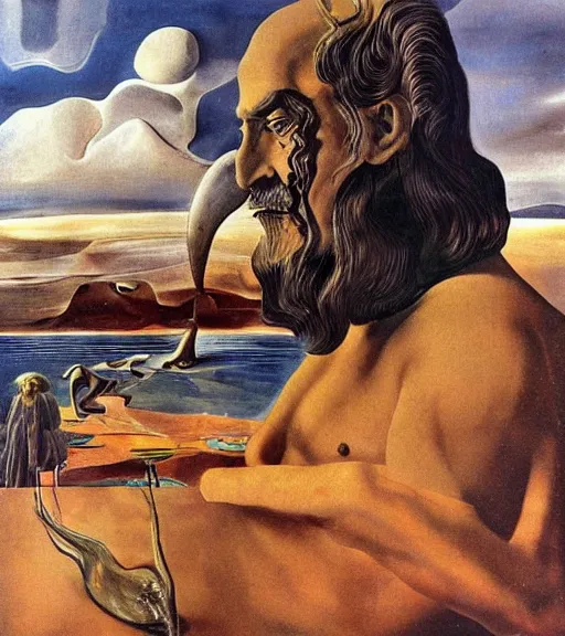 Prompt: sheogorath by salvador dali