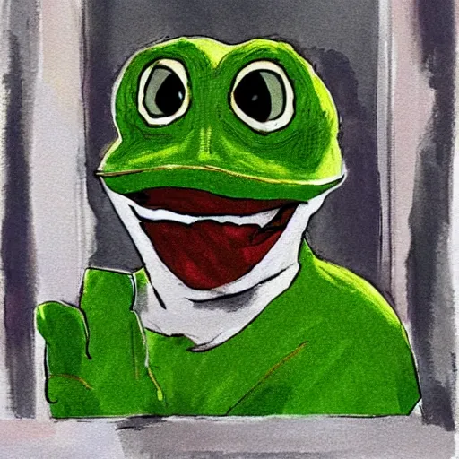 Image similar to the rarest pepe, meme,