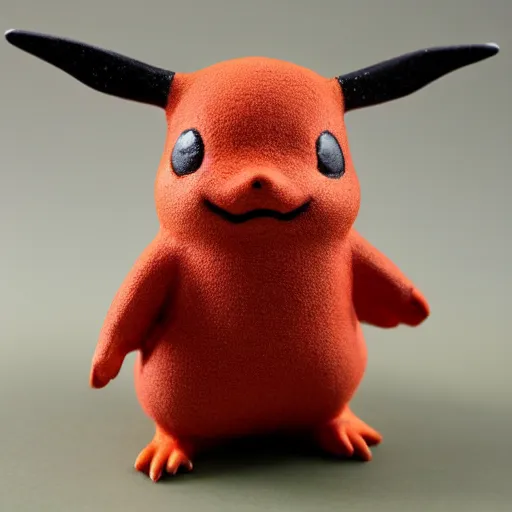 Image similar to a lava Pikachu