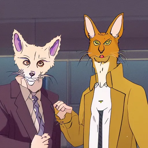 Prompt: That episode of Beastars where Kramer was the villain all along.