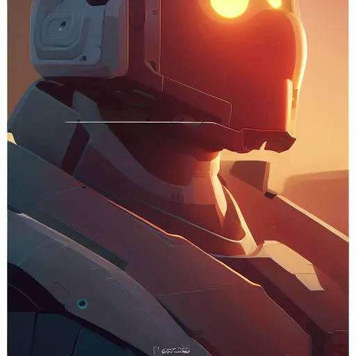 Image similar to face icon stylized minimalist mechwarrior, loftis, cory behance hd by jesper ejsing, by rhads, makoto shinkai and lois van baarle, ilya kuvshinov, rossdraws global illumination