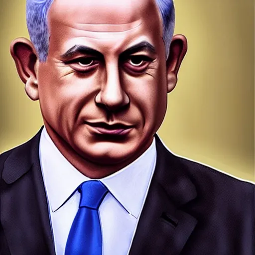 Image similar to benjamin netanyahu picture, photorealistic, detailed, photograph