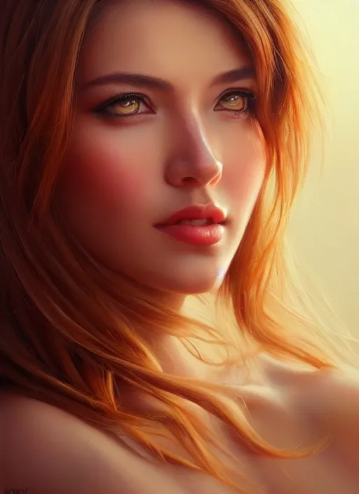 Image similar to photo of a gorgeous young woman in the style of stefan kostic, realistic, sharp focus, 8 k high definition, insanely detailed, intricate, elegant, art by stanley lau and artgerm