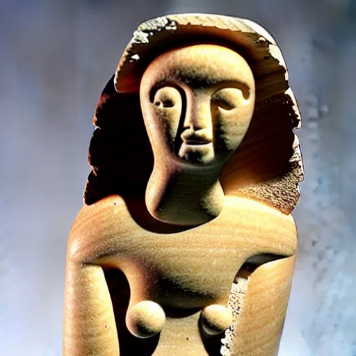 Image similar to venus paleolithic figurine