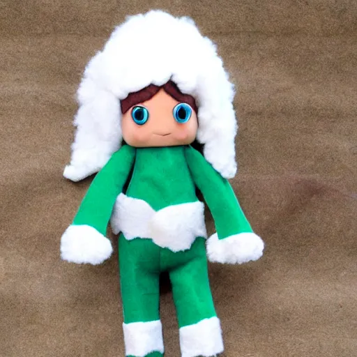 Prompt: elf wearing sheep suit