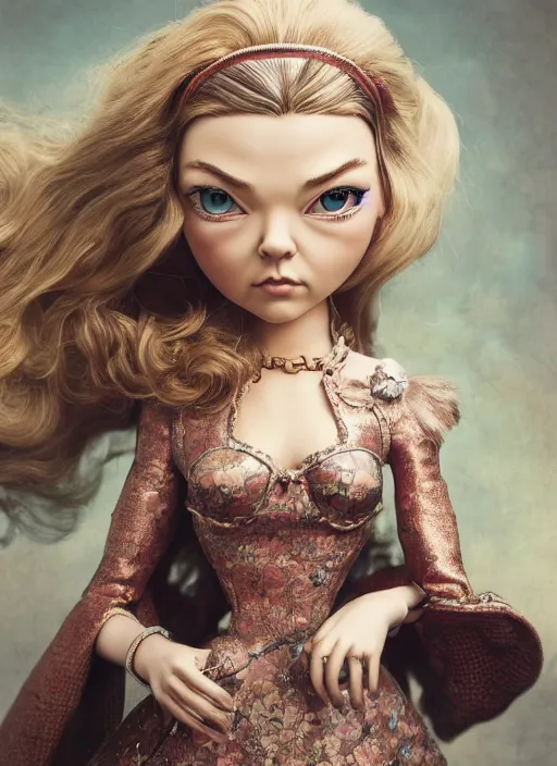 Prompt: full body of a tin toy natalie dormer, depth of field, zeiss lens, detailed, symmetrical, centered, fashion photoshoot, by nicoletta ceccoli, mark ryden, lostfish, earl nore, hyung tae, frank frazetta, breathtaking, 8 k resolution, extremely detailed, beautiful, establishing shot, artistic, hyperrealistic, octane render