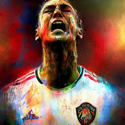 Cristiano Ronaldo scoring a goal // Fuups AI - Generate AI Images & Art.