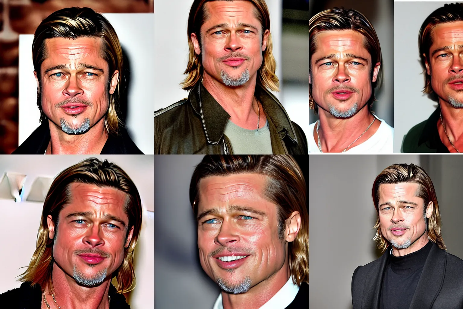 Prompt: brad pitt with buck teeth, photo quality