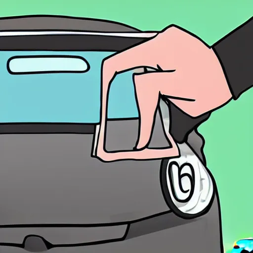 Image similar to wikihow, how to drive a spon without a key, illustration