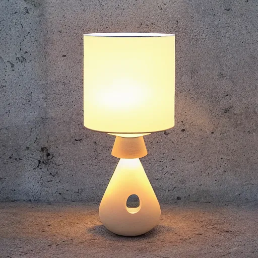 Image similar to a bedside lamp shaped like a castle