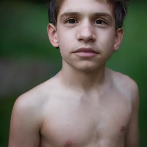 Image similar to portrait of a beautiful white Colombian male with brown hair By Emmanuel Lubezki