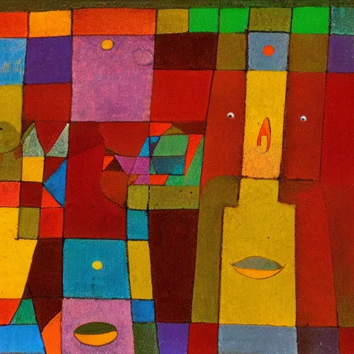 Prompt: art by paul klee