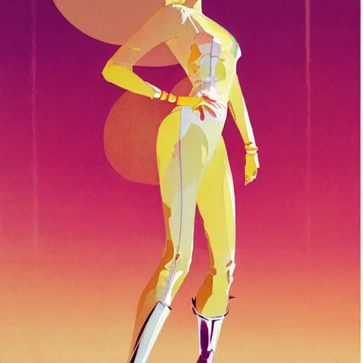 Image similar to portrait soft light, by frank mccarthy and conrad roset, inspired by flash gordon, paintbrush, fine,