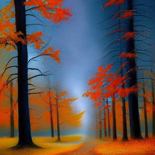 Prompt: A beautiful painting. human technology that had become haunted, possessed by quick, gleaming cleverness. by Janek Sedlar, by Lawren Harris casual, incredible