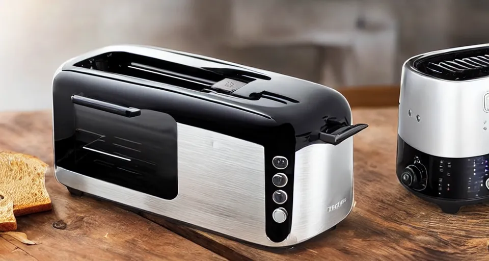 Image similar to a toaster from the future