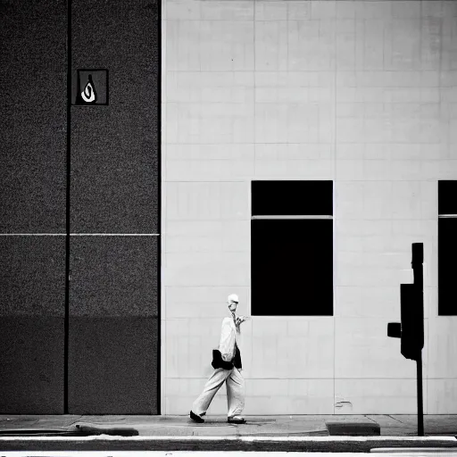 Prompt: lonely zombie by rupert vandervell