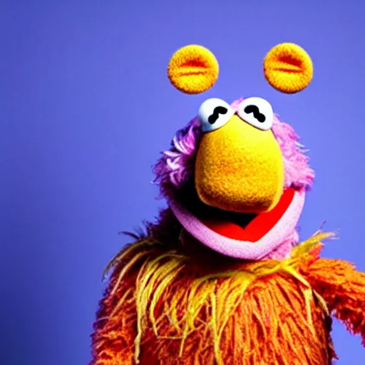 Image similar to studio portrait still of muppet!!!!! boris!!!!!! as a muppet muppet as a muppet, 8 k, studio lighting, key light,