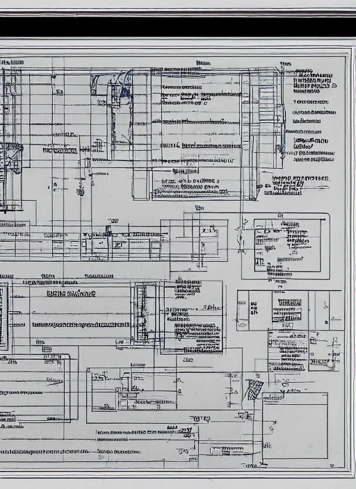 Image similar to blueprints for a time machine, extremely detailed, realistic information, legible text in english