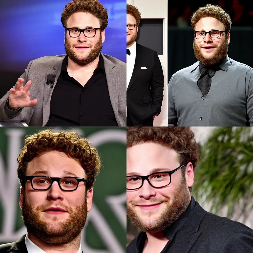 Prompt: seth rogen