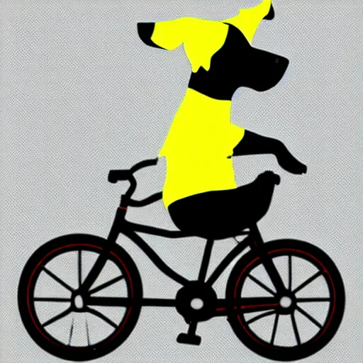 Dog wearing a yellow cap 