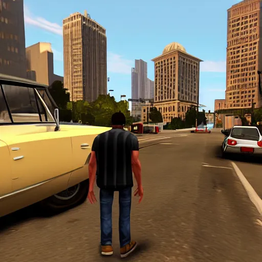 Image similar to in - game screenshot of grand theft auto : chicago