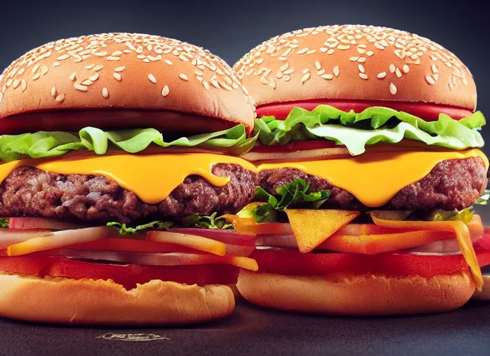 Image similar to dslr food photograph of mcdonalds new burger the mcworms!!!!!, gerard brom and zdzisław beksinski, 8 5 mm f 1. 8