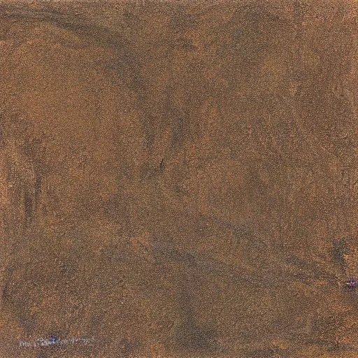 Prompt: oil painting of a pastel brown metallic texture, norm rockwell