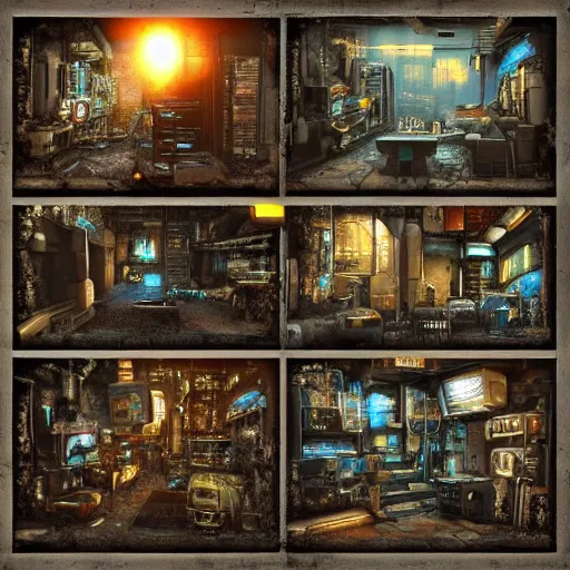 Image similar to small tool extremely detailed cyberpunk ( steampunk ), day light, realistic shaded,