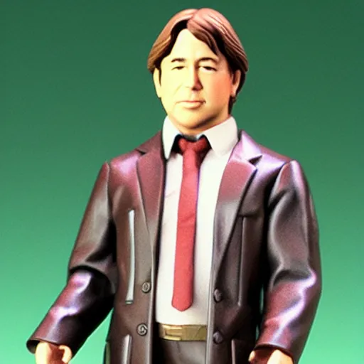Prompt: bill hicks action figure in packaging