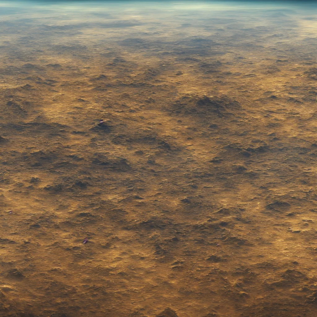 Image similar to a very structured and high detailed landscape seen from an high precision satellite, the remains of an high tech civilization are visible and various, rivers of gold and clouds of stardust, very detailed, 8K, photorealistic, highly textured