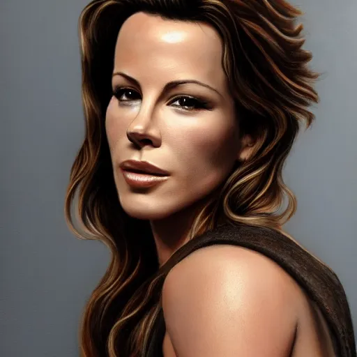 Prompt: professional boxer, kate beckinsale, photo realistic, hyperrealism, 4 k
