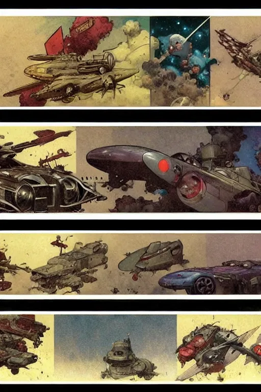 Image similar to comic book full page expermental panel layout ( ( ( ( ( 1 9 5 0 s retro future landscape art streamlined art deco borders lines decorations space. muted colors. ) ) ) ) ) by jean - baptiste monge!!!!!!!!!!!!!!!!!!!!!!!!!!!!!!