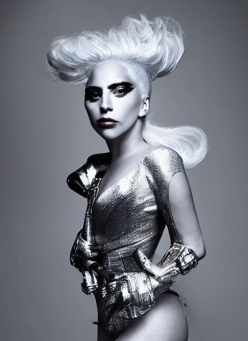 Image similar to lady gaga by nick knight, born this way, born this way album, album photohoot, showstudio, red weapon 8 k s 3 5, cooke anamorphic / i lenses, highly detailed, cinematic lighting