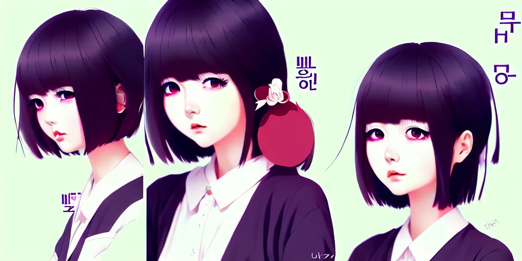 Prompt: ulzzang korean girl, ilya kuvshinov, anime, pixiv top monthly, trending on artstation, cinematic, danbooru, zerochan art, kyoto animation