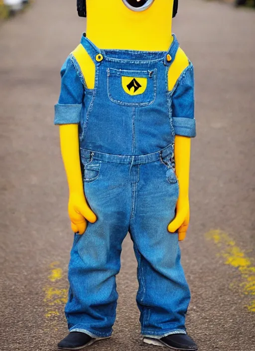 Prompt: minions-inspired fashionable clothing, high quality photo