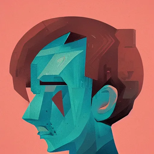 Prompt: A portrait of a character by Petros Afshar