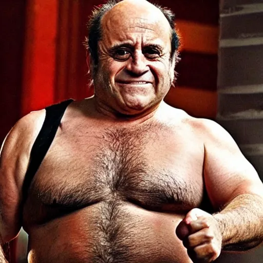 Image similar to danny devito as wolverine