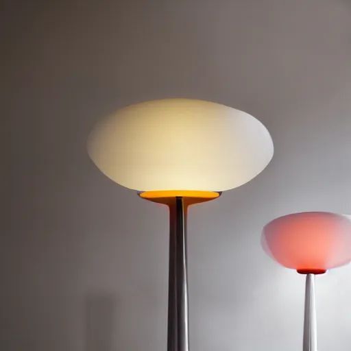 Prompt: a lampshade designed by Ron arad