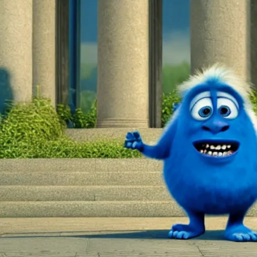 Prompt: boris johnson in monsters inc