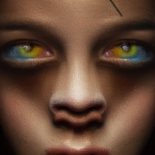 Image similar to hyperrealistic mixed media painting of alphabet, perfect facial symmetry, dim volumetric cinematic lighting, 8 k octane beautiful render, post - processing, portrait, extremely hyper - detailed, intricate, epic composition, brown eyes, highly detailed realistic eyes, masterpiece, trending on artstation, very very detailed,