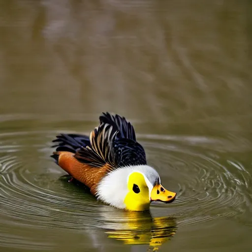 Image similar to a lucky duck