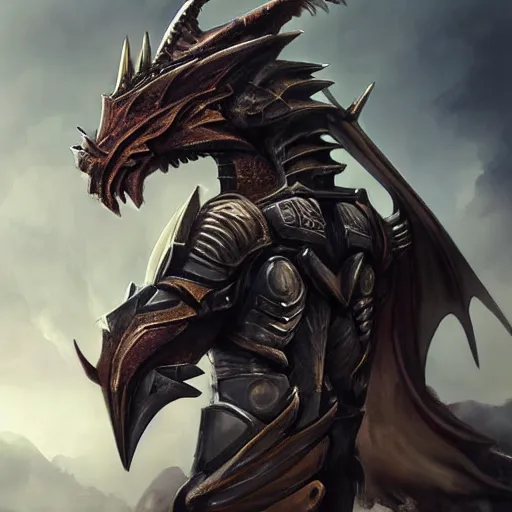 Prompt: stunning cinematic elegant back end shot with an upward angle, of a beautiful female knight, but as a hot anthropomorphic female dragon, well designed highly detailed cute female dragon head with slick eyes, looking back at the camera with a smirk, well armored, detailed claws, high quality, HD octane render, fantasy, furry art, Artstation, Deviantart, Furaffinity