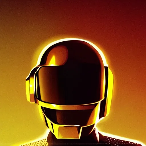 Prompt: portrait of Daft Punk members , dramatic lighting, illustration by Greg rutkowski, yoji shinkawa, 4k, digital art, concept art, trending on artstation