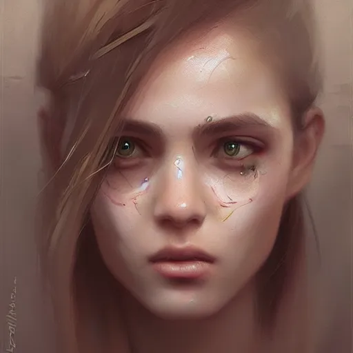 Image similar to xavi hernandez, digital art, pretty face, very beautiful face, very detailed eyes, 8 k resolution, by wlop, greg rutkowski, full body