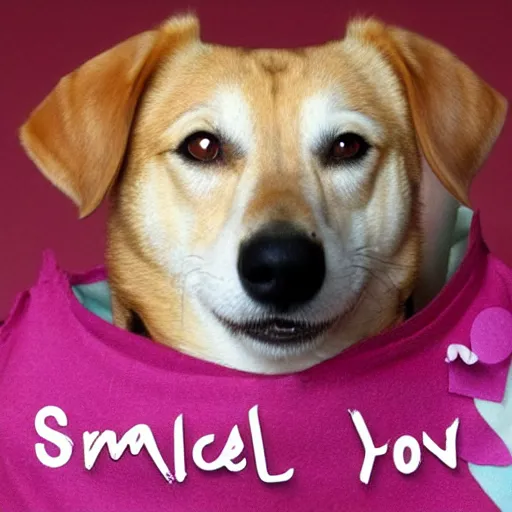 Image similar to smile dog