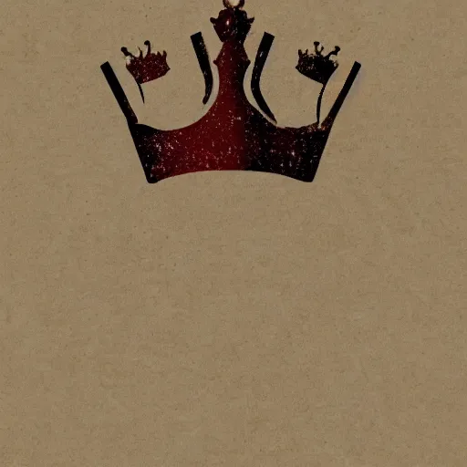 Prompt: crown with seal