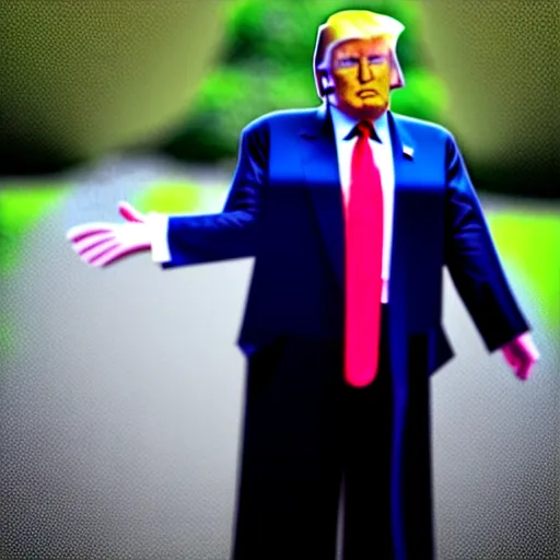 Image similar to “ donald trump wearing runescape armor ”