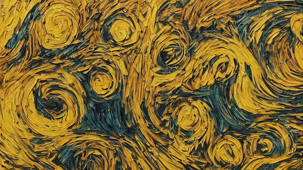 Image similar to abstract art painting figures lines forms in style of vincent van gogh, fine details,