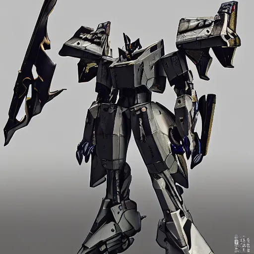 Prompt: cinematic still in ps 5 armoredcore 6, one slim full body ornate armored core by fujioka kenki and by mamoru nagano,